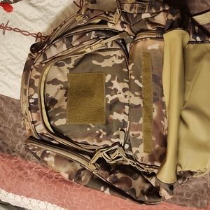 NWOT Camo tactical backpack